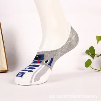 Disney Star Wars Ponožky Módne Osobnosti Cartoon Loď Ponožky pánske Domov Pohodlné Ponožky Mužov