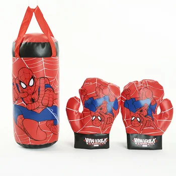 Disney Spiderman Hračka Rukavice, Vrecia Nastaviť Plyšové Plnené Deti Sports Boxing Hračky Pre Chidren Chlapcov
