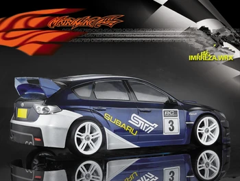 1set IMRREZA WRX 10 WRC RC drift PC telo shell 190 mm šírka Transparentné, čisté, č maľované drift telo RC hsp hpi trax Tamiya