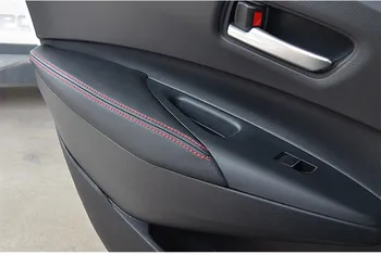 4pcs Mikrovlákna, Kožený Interiér Panely Dverí Stráže / Dvere Opierkou Zahŕňa Ochranné Výbava Pre Toyota Corolla 2019 2020