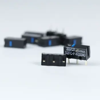 5 ks/veľa OMRON Micro Switch Microswitch D2FC-F-K 50m pre Myš Microswitch nový model D2FC-F-7N 20m 50 miliónov čas životnosti