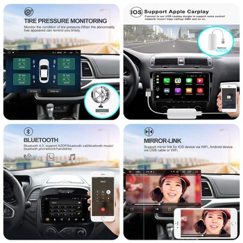 EKIY Pre Toyota Yaris 2012-2017 Stereo 2 DIN Android 9.0 Auta GPS Rádio Navigačné Obrazovku Multimediálne Headunit č. DVD Prehrávač BT
