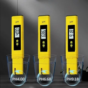 Digitálny LCD PH Meter Pera Tester Presnosť 0.1 Akvárium bazénovej Vody Víno Moču Automatická Kalibrácia