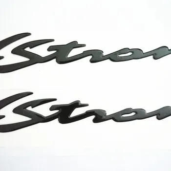 1 Sada 3D Black Motocykel, Znak, Odznak Obtlačky Skúter Reflexné Nálepky Na Suzuki VSTROM 250 DL 650 1000