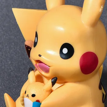 TAKARA TOMY Anime Postavy Pokemon Pokemon Hand-made Pikachu Bábika Detí, Narodeniny Bábika Tortu Dekorácie, Ozdoby