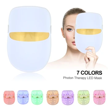 7 Farby Svetelná Terapia Pleťová Maska Omladenie Pleti Electroporation Led Fotón Zníženie Vrások Dropshipping Krásy, Starostlivosť O Pleť Nástroj