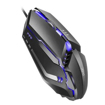 Cool Konkurenčné Herné Myšou s 7 čierne Príslušenstvo k Počítačom Ploche USB Wired Mouse, 800 1200 1600dpi Myší Hráč Mause
