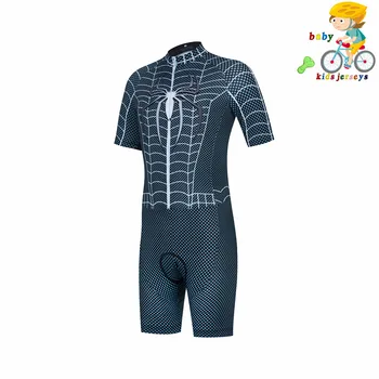 2020 Lete Spiderman MTB Dieťa Kombinézu Cyklistika Dres Požičovňa Deti Cyklistické Oblečenie Nosiť Cyklistické Oblečenie
