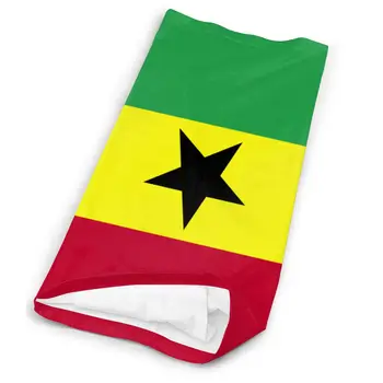 Ghana Vlajka Tvári Šatku S 2 Ks Filtrom Multi-purpose Šatku hlavový most na koni maska