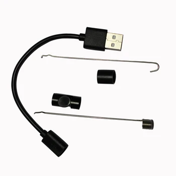 Vysoká Kvalita 5,5 mm Ľan, 5M Android OTG USB Endoskop Fotoaparát Flexibilné Had USB Potrubia Kontrola Telefón Android USB Borescope Fotoaparát