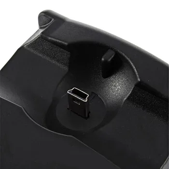 2 v 1 Daul USB Nabíjacej Stanice, Nabíjací Stojan Dock pre PS3 Move Controller Gamepads