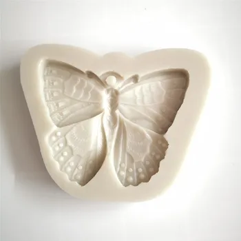 Nový tvar motýľ silikónové formy Čokoláda fudge cake decoration nástroje Čokoláda fudge cake decoration nástroje Sugarcraft