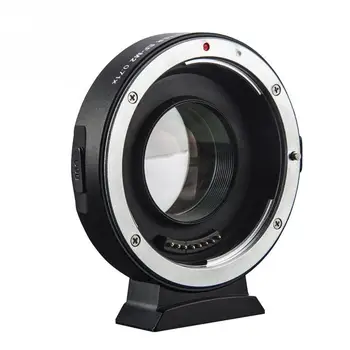 Viltrox EF-M2 AF Auto-focus EXIF 0.71 X Znížiť Rýchlosť Booster Adaptér Objektívu Turbo pre Canon EF objektív M43 Fotoaparát GH4 GH5 GF6 GF1