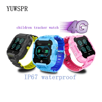 Smart hodinky deti GPS tracker 4G vodotesný IP67 fotoaparát mama istí, WIFI miesto SOS obojsmerná volanie Detí hodinky DF39 1pcs