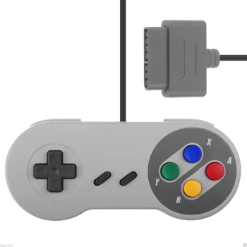 16 Bitový ovládač Pre Nintendo SNES Tlačítkový Systém Konzoly SNES Radič Herný Ovládač Pre Nintendo SNES gamepad