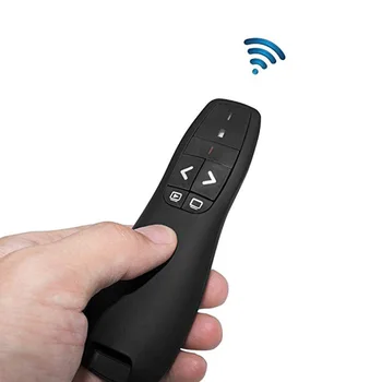 2.4 Ghz, USB Wireless Presenter Červené Laserové Pero Ukazovateľ PPT Diaľkové Ovládanie s Ručnými Ukazovateľ Vzdialenejších pre Prezentáciu v programe PowerPoint