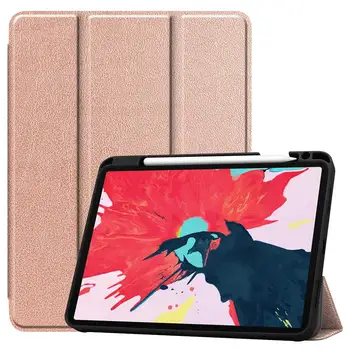 Pre iPad Pro 11 2020 1018 Prípade s Ceruzkou Držiak na Smart Cover Spánku Prebudiť Tablet Case for iPad Pro 11 palcový 1. 2nd Gen Zahŕňa