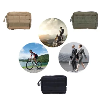 Outdoorové Športy Pack Vojenské Pás taška na Príslušenstvo, Nástroje Kamufláž Taktické Vrecká Batoh Case Pre pešiu Turistiku, Camping Skúmanie
