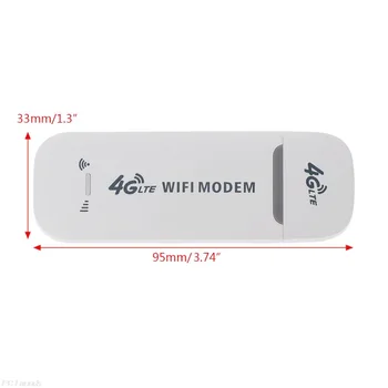 Odomknutá, 3G, 4G LTE USB wifi modem Signál-Extender-Booster Wi-Fi Širokopásmové Siete Stick Prenosných Bezdrôtových Multi-Band 100mbps