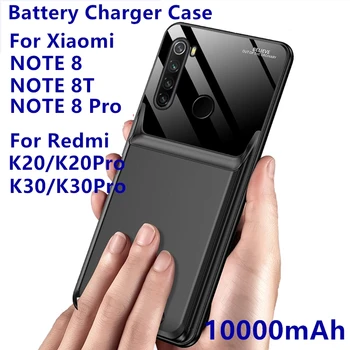 Power Bank 10000Mah Pre Xiao Redmi Poznámka 8T Poznámka 8 8 Pro Batéria Prípade Externé Záložné Nabíjačky Prípade K20 K20 Pro K30 K30 Pro