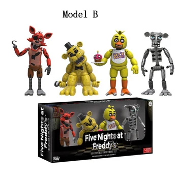 Päť Nocí V Freddy ' s Akčné Figúrky 4pcs/pack FNAF Toy Model 5cm