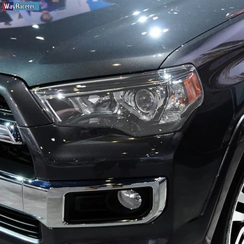 2 Ks Auto Svetlometu Ochranný Film Svetlomet Obnova Transparentné Čierna TPU Nálepka Pre Toyota 4Runner na roky-2020 Príslušenstvo