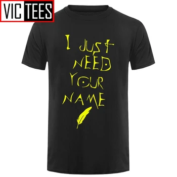 Muži Death Note T shirt som Stačí Vaše Meno List Vytlačiť T-shirt Anime Priedušná Hip Hop Tee Tričko
