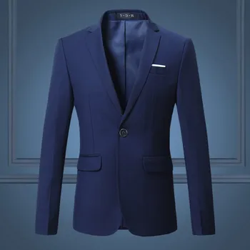 (10 farieb) vysoká kvalita podnikanie mužov profesionálny šaty sako, veľkosť módneho priemyslu farbou slim bunda pánske 6XL