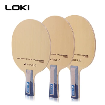 LOKI Arthur EURO ULC Stolný Tenis Čepeľ Profesionálne 5 Ply Hinoki Uhlíka, Ping Pong, Pádlo Rýchly Útok Arc Stolný Tenis Raketa
