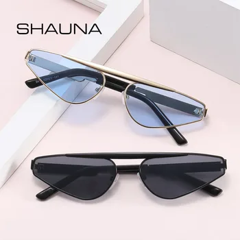 SHAUNA Iny Populárne Malé Mačacie Oko slnečné Okuliare Ženy UV400