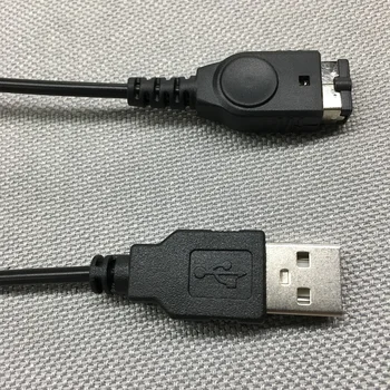 BUKIM 10 Ks Čierna 1,2 M 3.9 ft Nabíjania pomocou kábla USB Napájací Kábel, Nabíjací Pre Nintendo Pre Hru Vopred GBA SP