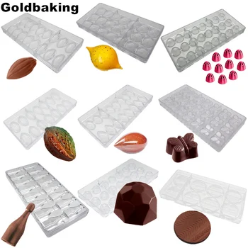 Polykarbonátové Čokoláda Formy 3D Olivový Pečenie Cukroví Maker Motýľ Pečenie DIY Formy