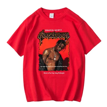 Scott Travis AstroWorld Tour Nadrozmerné T shirt muži ženy list, tlač, T Košele hip hop streetwear kanye west ASTROWORLD Tričko