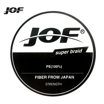 JOF 8 Prameňov 500M 1000M 300M PE Pletená vlasec Japonsko Multifilných vlasec Pletená Šnúra Pre Rybársky Spinning Line