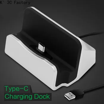 USB Dátový kábel Nabíjačka Telefónu Dock Stojí Stanica Pre Nabíjanie iPhone 6 7 8 X Samsung S xiao huawei Android Micro Typ C iOS