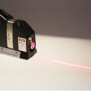 5 ks/veľa Laser Úrovni Horizontu Vertikálne Opatrenie 8 FT Aligner Standard & Metrika Vládcov Viacúčelový Opatrenie LevelPRO3 Laser 40%Off