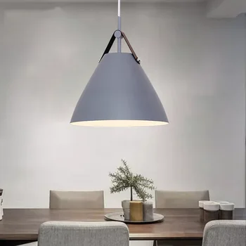 Nordic Prívesok Svetlo E27 LED Moderný Prívesok na Čítanie Tvorivé Priemyselné Závesné Svietidlo Pre Jedáleň, Kuchyňa, Obývacia Izba, Kaviareň, Bar