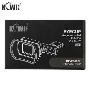 Mäkké Silikónové Kamery Okulára Hľadáčika Black Upgrade Eyecup pre Fujifilm X100F Fuji X 100F Fotoaparát Oko Pohár S Hot Shoe Cover