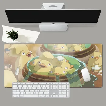 Veľká Podložka pod Myš Anime Podložku pod Myš, Anti-slip s Blokovacím Okraji Gaming Mouse Mat pre Počítač, Notebook, Notebook, Klávesnica, Myš Mat