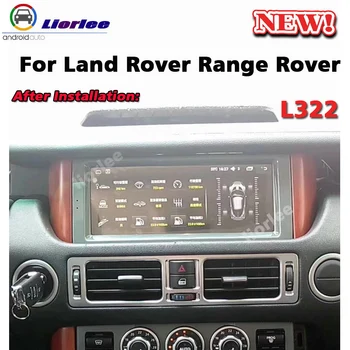 Auto Multimediálne Audio Prehrávač Pre Land Rover Range Rover Vogue L322 V8 2001~2013 Rádio Android Stereo Hlava Jednotky Navigačný Systém