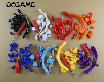 OCGAME 10sets/veľa Multi-farebné Tlačidlo Plný Tlačidlá Nahradenie Nahradiť Súpravy Súpravy Pre Xbox360 konzolu xbox 360 Hra Radič Novej Značky