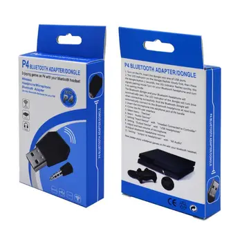 Vysoká kvalita 3,5 mm Bluetooth 4.0, USB Dongle Adaptér Bezdrôtovej siete pre PS4 Radič Náhlavnej Súpravy