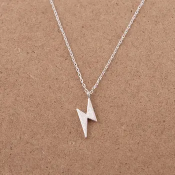 Móda malé lightning tvar náhrdelník