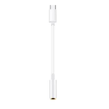 10 cm Typ-C na 3,5 mm jack pre slúchadlá Kábel USB, C Slúchadlá Audio Adaptér