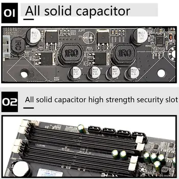 P45 DDR2 Pamäte základnej Doske Počítača Podporu 771/775Pin L5410 L5420 E5430 CPU