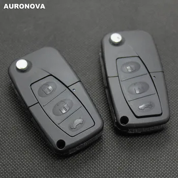 AURONOVA Nové Nahradiť Flip Skladací Kľúč Shell pre Mazda 3 3 Tlačidlá Diaľkového Kľúča Vozidla Prípade urob si sám