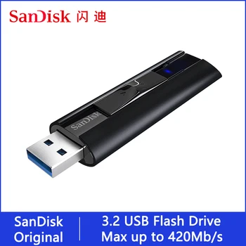 Sandisk 3.2 USB Flash Disku 512 gb diskom 256 GB 128 GB Vysoká Rýchlosť max 420M kl ' úč 128 gb kapacitou 256 gb Pero Disk USB Disk na Tlačidlo Pamäte
