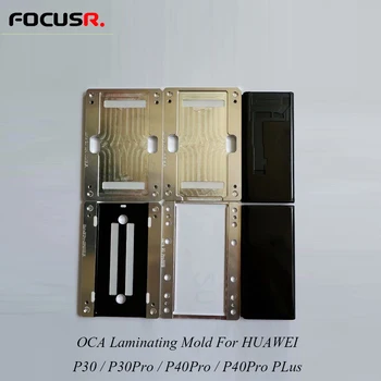 OCA Formy LCD Displej Vonkajšieho Skla OCA Laminovanie Formy Pre HUAWEI P30 Pro P40 Pro Plus Repair Tool Sady Pre Q5 YMJ TBK Stroj