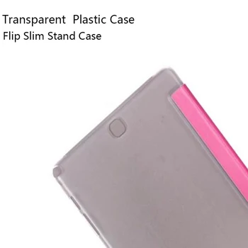 Samsung Galaxy Tab S2 8.0 Palcový SM-T710 T715 T715C Ultra-Tenké Kožené puzdro Flip Shockproof Násobne Stojan Tabletu Kryt