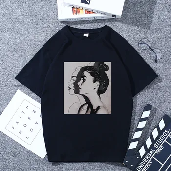 Topy Lete Roku 2020 T shirt Ženy La Casa De Abstraktných Nadrozmerné Žena T-shirts kórejské Oblečenie Roupas Feminina Dropshipping Femme